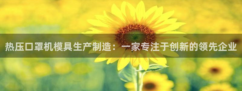 易倍英语官方网站登录：热压口罩机模具生产制造：一家专注于