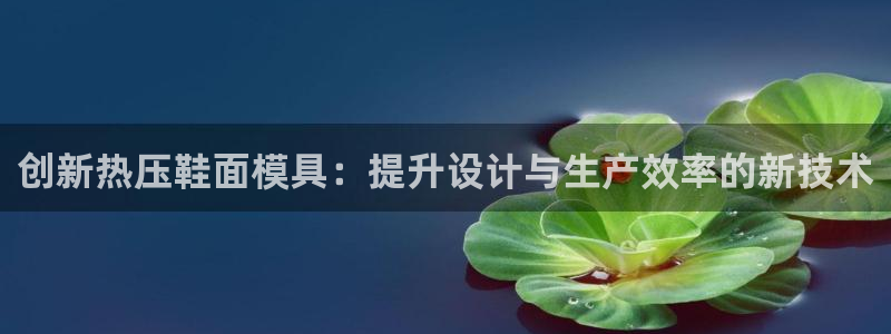 emc易倍账号异常：创新热压鞋面模具：提升设计与生产效率