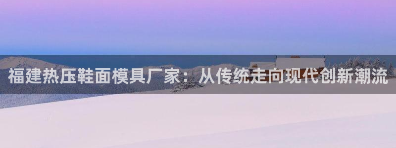 武汉易倍捷科技有限公司：福建热压鞋面模具厂家：从传统走向