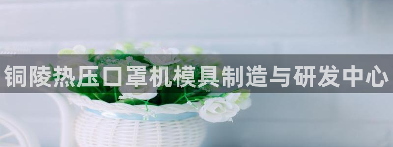 易倍全站：铜陵热压口罩机模具制造与研发中心